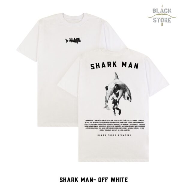 T-SHIRT "SHARK MAN" - Imagem 2